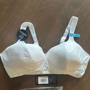 Bali Comfort White Bra NWT
